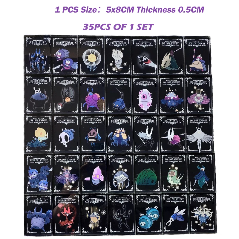Op voorraad Hollow Knight Game Perifere magnetische beschermende Talisman Collectibles Decoraties Ornamenten Talisman Aangepast cadeau