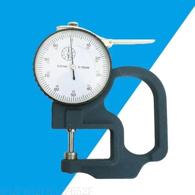 

652F Portable Thickness Gauge Tester For Paper Quality Control Print Shops Packaging Professional Laboratory Production Lines