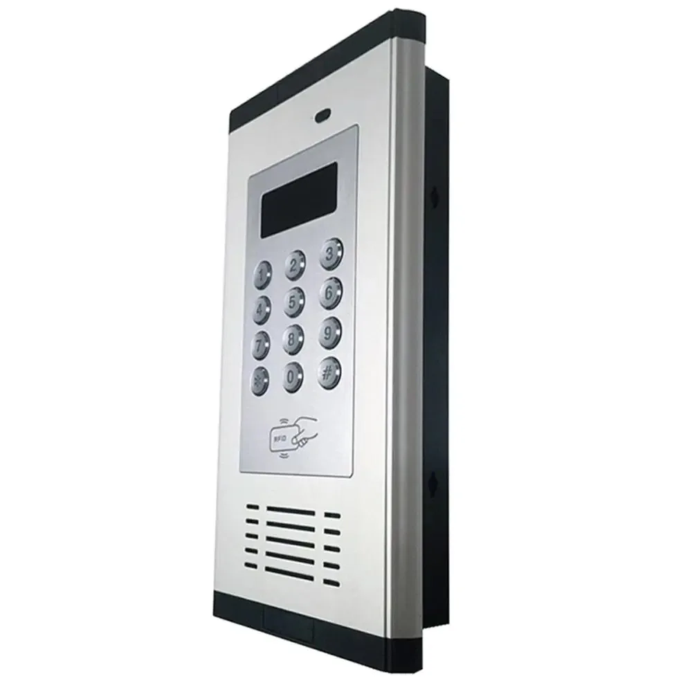 13.56MHZ IC RFID 4G GSM intercom wireless door lock gate opener acss 200 users apartment villa intercom switch