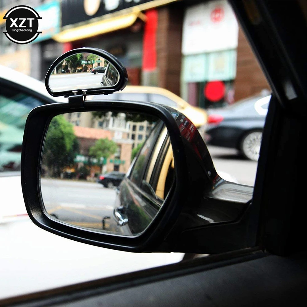 Car Blind Spot Rearview Mirror Convex Glass Wide Angle Rear view Auxiliary Mirror Parking Reference Mirror car accessories