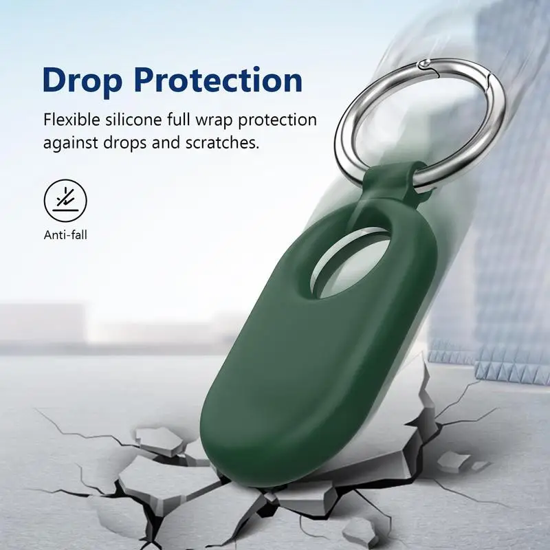 غطاء حماية لهاتف SamsungGalaxy SmartTag2 مقاوم للصدمات ومضاد للخدش والغبار من السيليكون