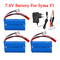 7.4V Battery For Syma F1 FX059 Huajun W608-7 HJ370 rc drone Attop YD712 YD921 FT007 Remote Control boat 7.4v 650mah battery