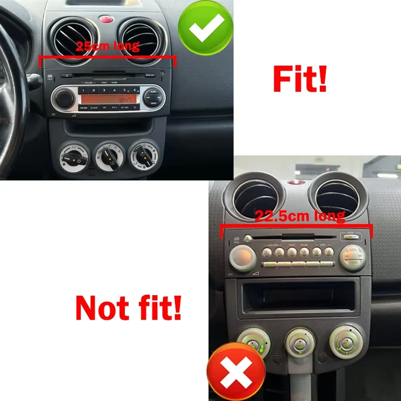 Android 15 For MITSUBISHI COLT Z30Z30GZ3BZ3V 2007-2012 Car Radio 2 Din Carplay Bluetooth Touch Screen Multimedia Video Player