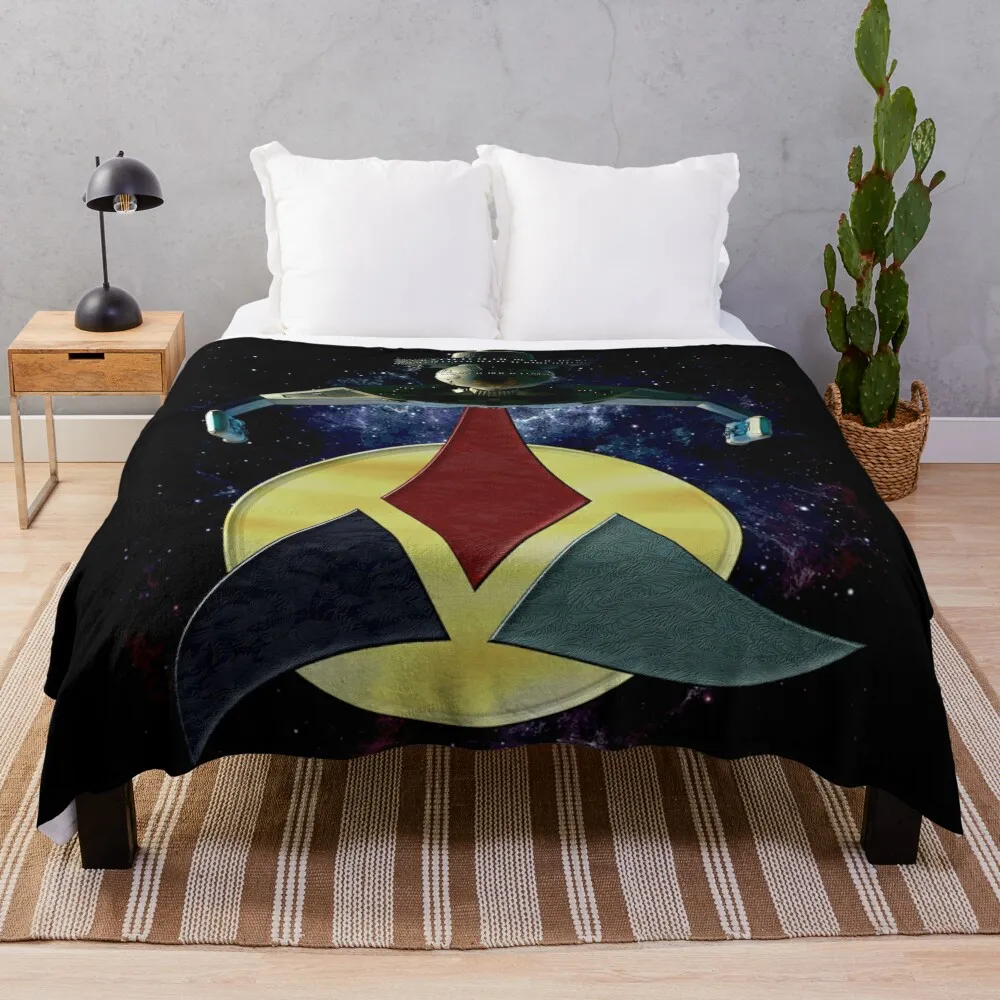 KLINGON HEART OF VIRTUE Throw Blanket Decorative Sofa Blanket Blankets For Sofas