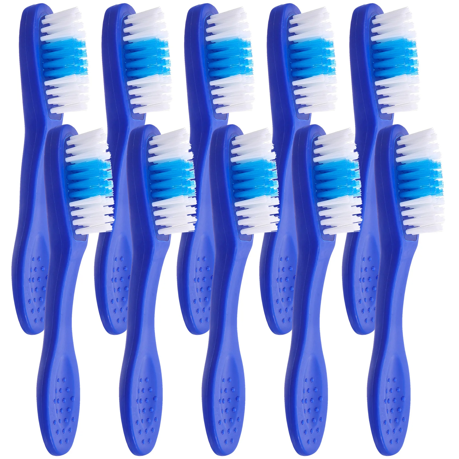 

10Pcs Anti-self-harm 9CM Short Handle Soft Bristles Prison Household Toothbrush Detention Oral Cleaning Mini Travel