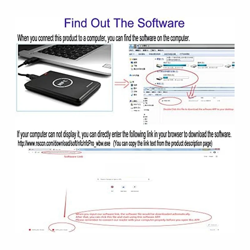 스마트 액세스 제어 카드 복사기, RFID 리더 라이터, 125Khz 카드 복사기, NFC 태그