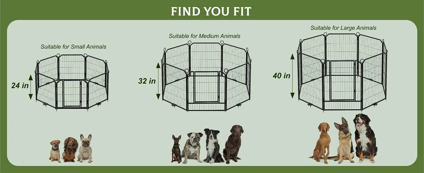 Outdoor Exercise fence is with Soild stake