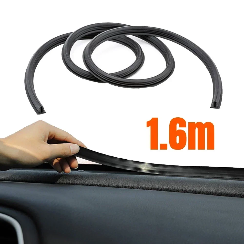 

1pc Car Dashboard Sealing Strip Car Windshields Noise Sound Insulation Rubber Weatherstrip Universal Auto Interior Accessories