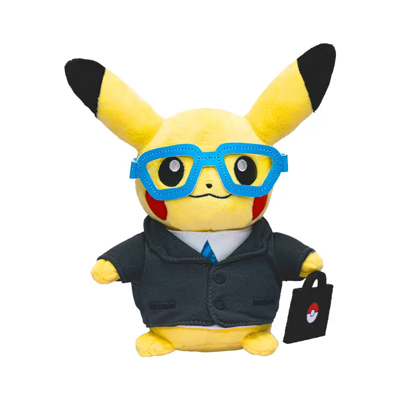 

Pokémon Salaryman Pikachu Plush Toy: Cute Office Worker Style Stuffed Animal – Perfect Comforting Gift & Souvenir for Boys/Men