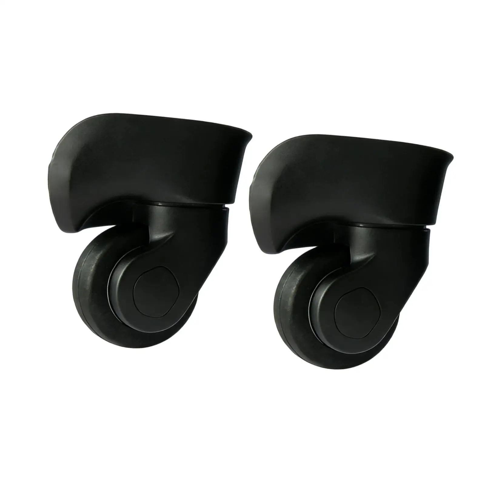 1 Pair A08 Luggage Wheels Suitcase Casters Accessories Smooth Direct Replaces Durability Spare Parts Repair Easy Installation