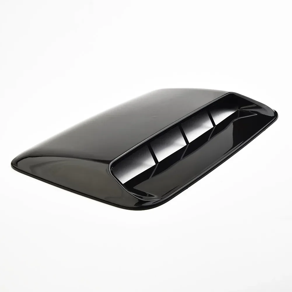 

3pcs Car Center Side Air Flow Intake Hood Scoop Vent Bonnet Decorative Cover Hood Decoration Air Outlet Cover False Sticker