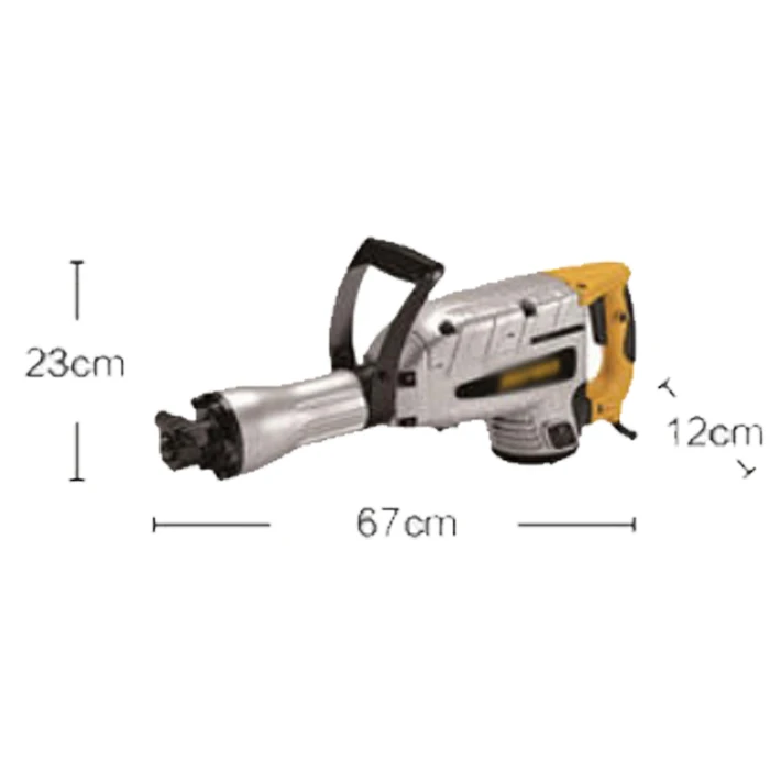 JH-66 electric demolition hammer 1700W power Industrial machinery power tools accessories impact force 60J