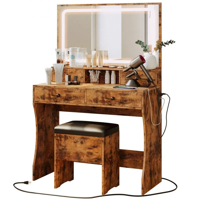 Dresser Bedroom Small Unit Makeup Table Board Furniture Simple Wholesale Makeup Table