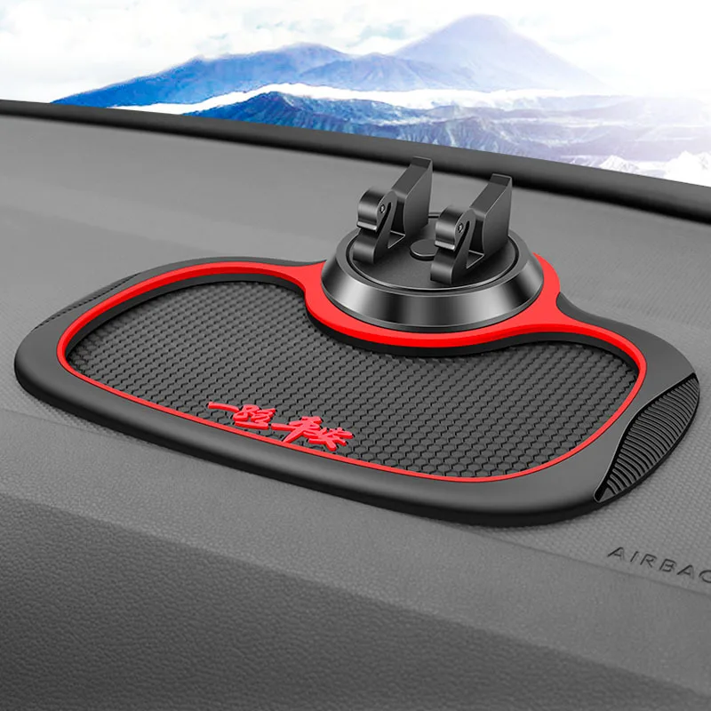 3In1 Car Anti-Slip Mat Auto Phone Holder Non Slip Sticky Anti Slide Dash Phone Mount Silicone Dashboard Car Pad Mat Wholesale