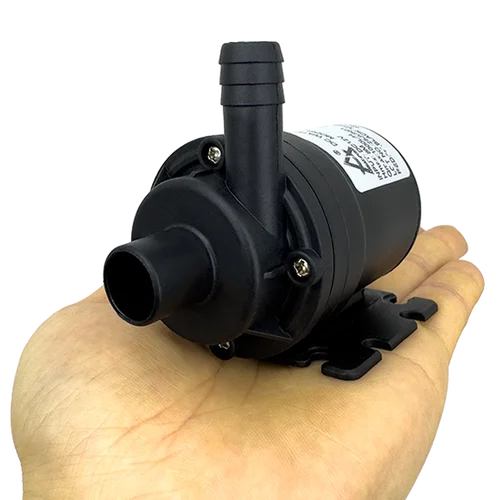 Imagen 2 del producto Bomba de agua con motor sin escobillas DC12/24V, 1000L/H, bomba sumergible de 8M de cabezal de 1/2 "", bomba de refuerzo de ducha, IP68, junta de pagoda