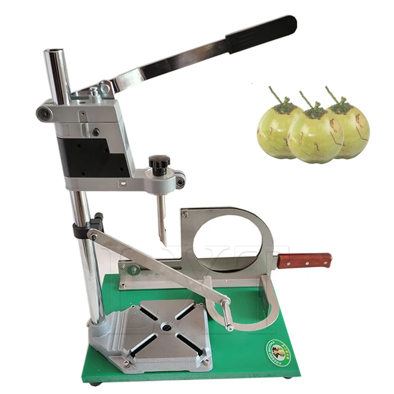 Coconut Drilling Tool Stainless Green Coconut Peeling Machine Commercial  Coconut Bottom Cutter Green Coconut Knife