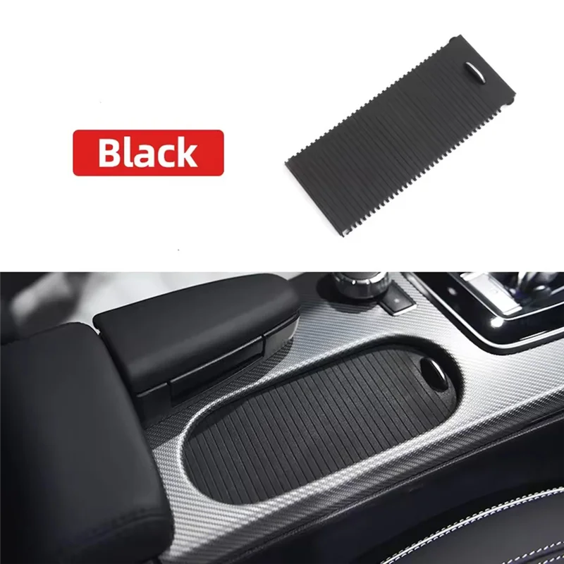 

Для Mercedes Benz SLK SLC W172 автомобильная центральная консоль, раздвижные жалюзи, держатель для чашки, рулонная шторка, крышка 1726800052