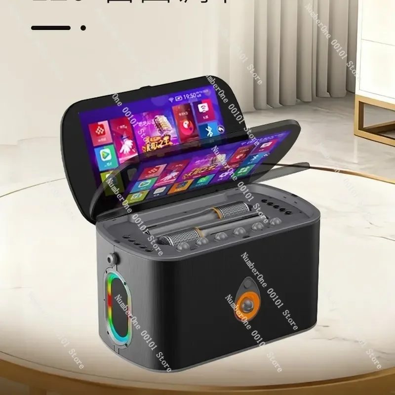 K90 12 Inch Portable Karaoke Machine Outdoor Wireless Bluetooth Speaker Home KTV System With Microphone For Party Singing