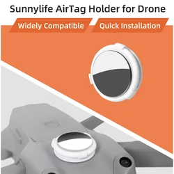 Drone Holder Locator Tracker Bracket Mount Buckle for Apple AirTag DJI FPV Air 2S Mavic Air 2 Mavic Mini 2 Phantom FIMI X8
