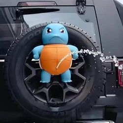 Hot Arrival Anime Pokemon Squirtle Spray Water Jenny Turtle Model Car Accessories Spray Water Big Size Proud And Cute Gifts Toys