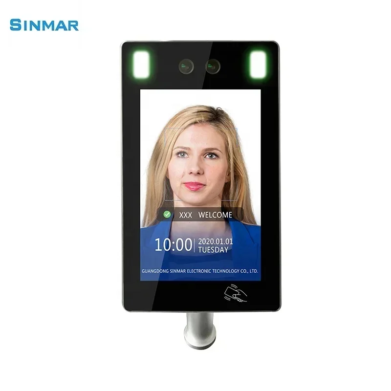 

Face Recognition Ip Camera Temperature Measurement Thermometer Door Lock Access Control System Terminal Machine