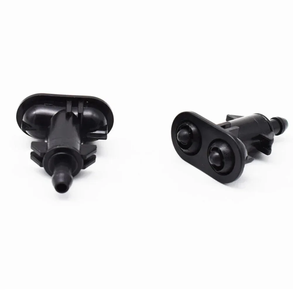 Nozzle Headlight Washer Nozzle ABS Black Brand New Direct Replacement Plastic Washer Nozzles Jet L320 2 010-2013