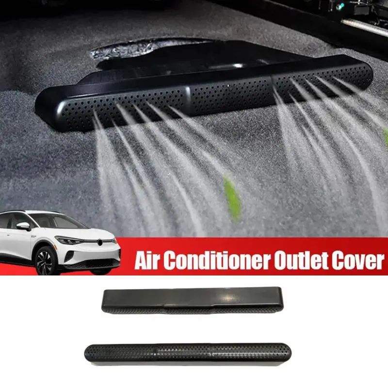 الخلفية تحت مقعد القناة مصبغة حامي غطاء منفذ تنفيس الهواء لشركة فولكس فاجن ID4 ID 4 ID6 ID 6 اكسسوارات 2020 2021 2022 2023 #1