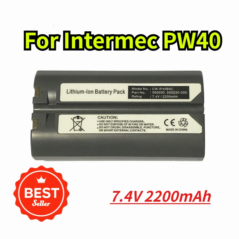

7.4V 2200mAh Battery 550030-000 for Intermec PW40