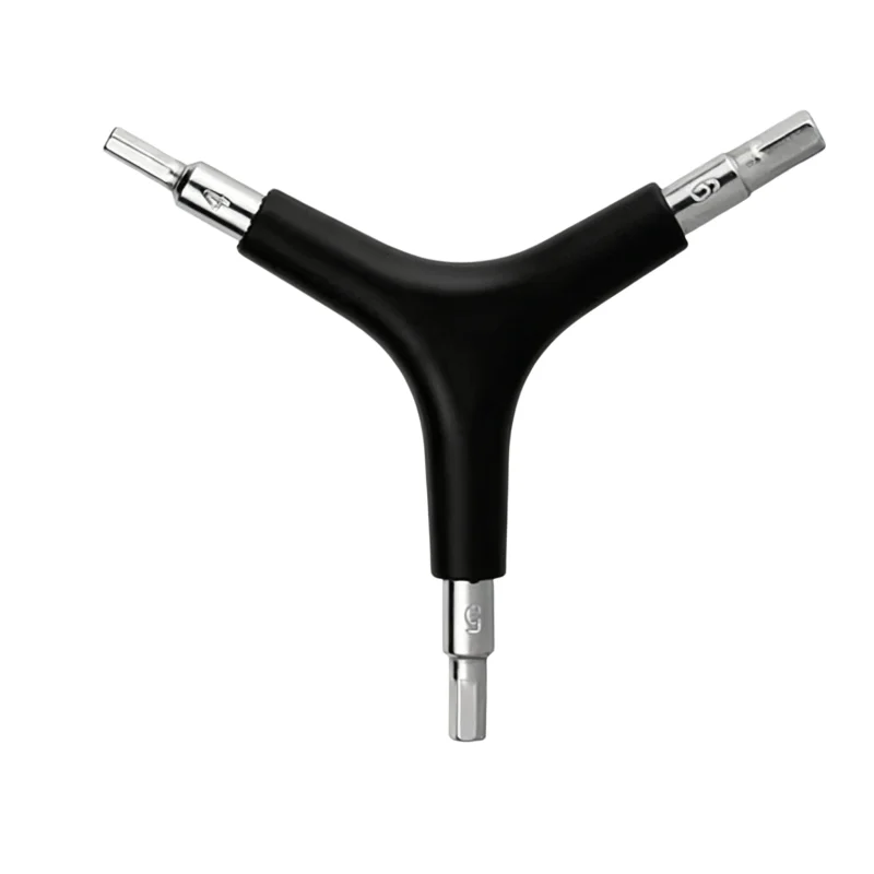 Y-förmiger 3-Wege-Inbusschlüssel, Innensechskantschlüssel, 4/5/6 mm, für Outdoor, Camping, Radfahren, Mountainbike, Fahrrad, Wartung, Reparaturwerkzeug – Detail 2