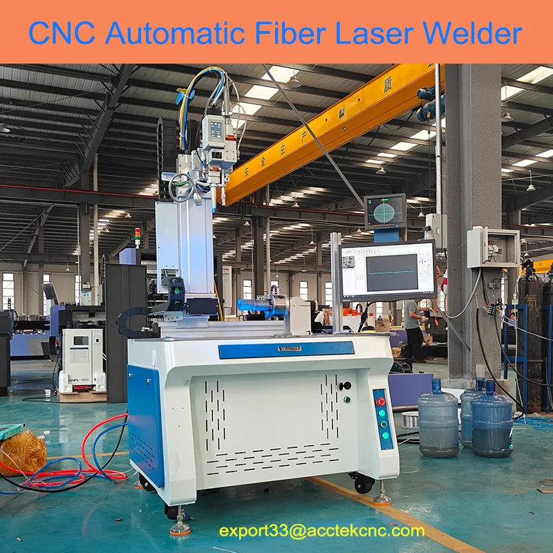 

4 aixs Robot laser welder automatic fiber laser welding machine laser cutter with CCD