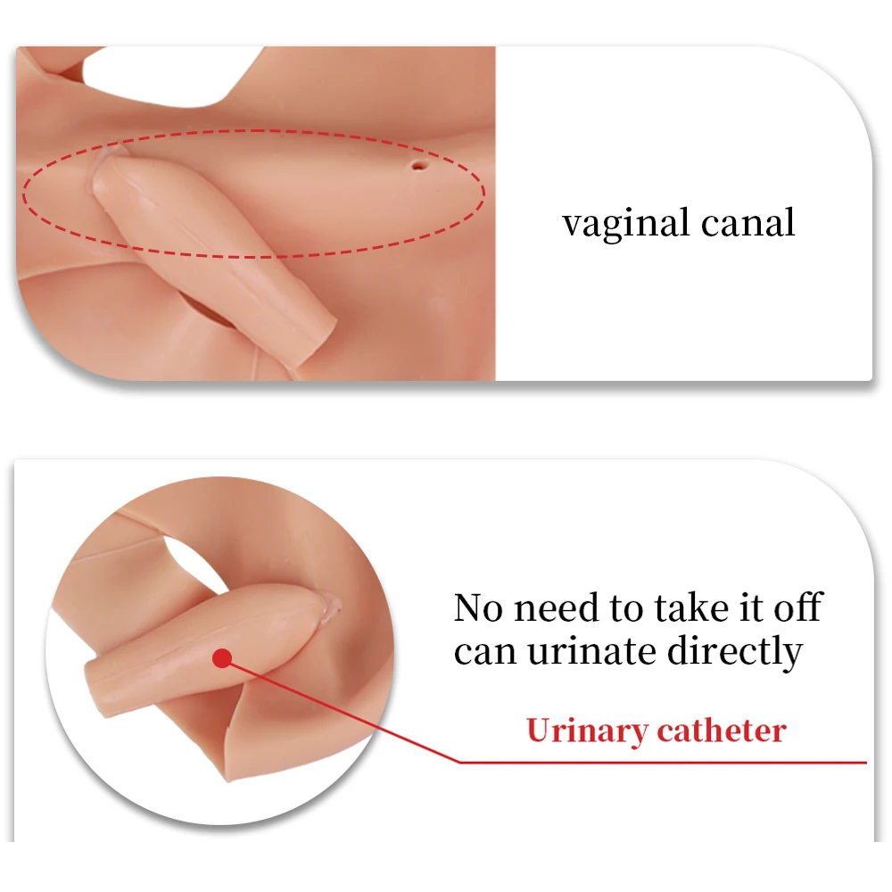 Silicone Realistic Fake Vagina Drag Queen Crossdresser Transgender Vagina Underwear Vagina Panties Transgender Shemale Cosplay