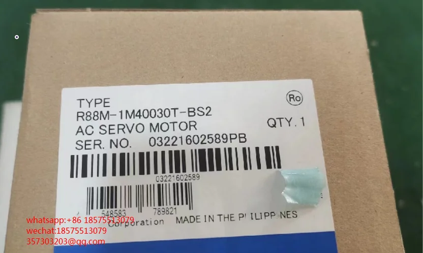 FOR R88M-1M40030T-BS2 AC Servo Motor New Original 03221602589PB 1 PIECE