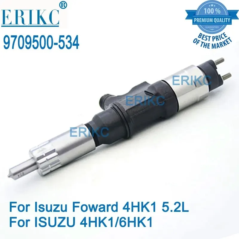 Common Rail Injection Nozzle 09500-5340 Original Injector  8976024852 8976024853 8-97602-485-5 for Isuzu Foward 4HK1 5.2L