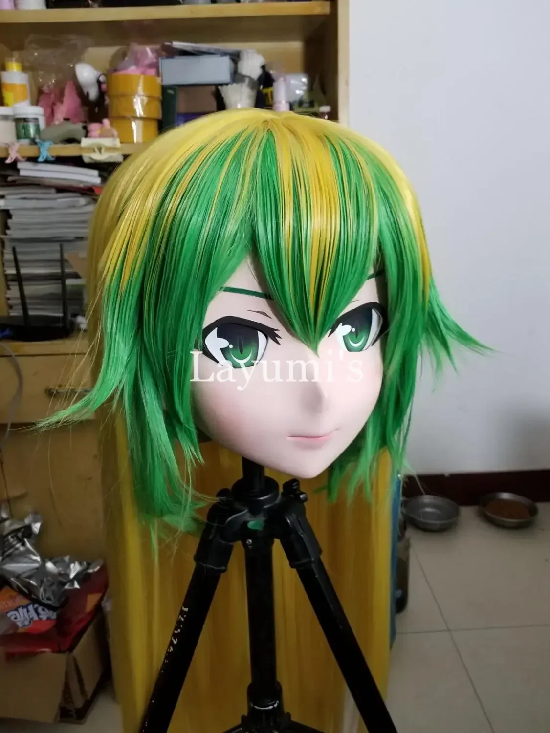 Masques en silicone faits à la main pour cosplay, tête complète, beurre de crossdresser, dessin animé japonais, anime, fille, Kigurumi, nouveau, 38