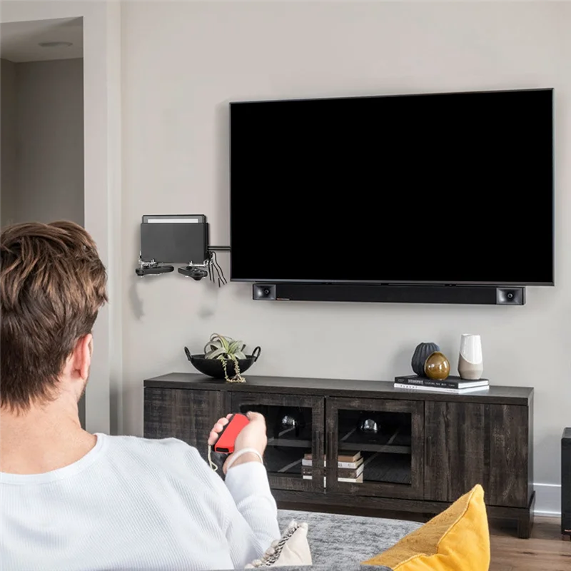 【Home-Tools!】Support mural pour console Nintendo Switch1, support de rangement, support mural en acrylique