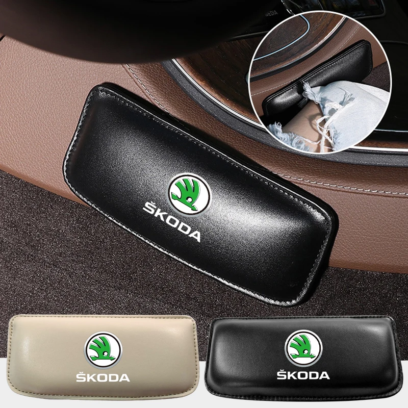 Car Knee Pad Interior Pillow pad Comfortable Cushion Memory Headrest For Skoda Sharp Sharp crystal Sharp Rapid speed Pye Ye Di