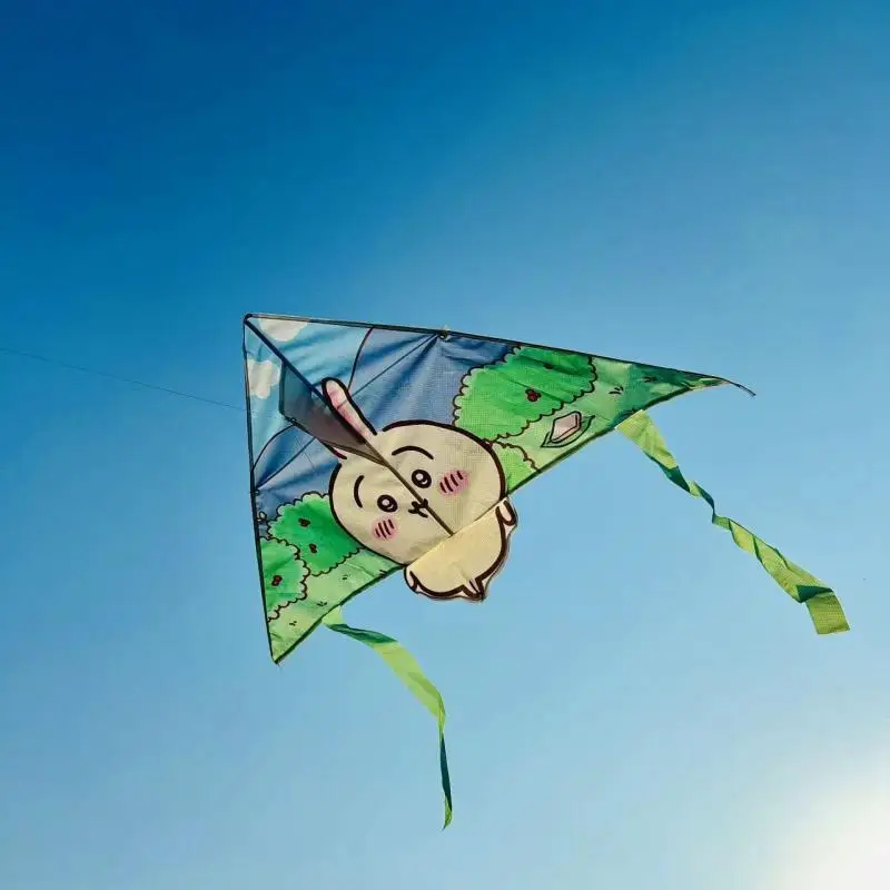 

Kawaii Miniso Chiikawa Kite Hachiware Cute Anime South Breeze Easy To Fly Kite Girl Heart Birthday Festival Gift