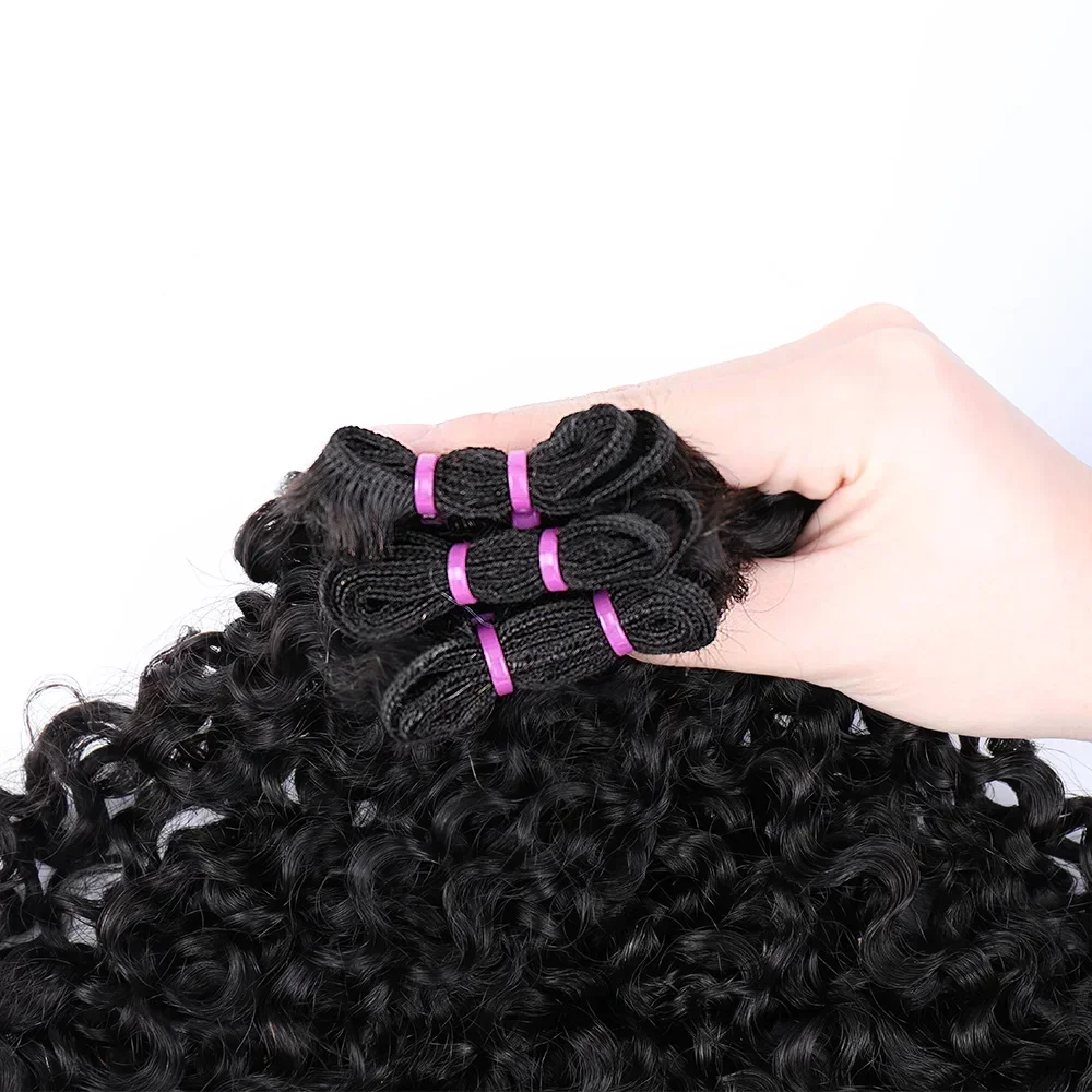 Pixie Curl Bundles Virgin Brazilian Hair DD Human Hari Bundles 100% Unprocessed Curly Weave Bundles Extensions 100g/PCs