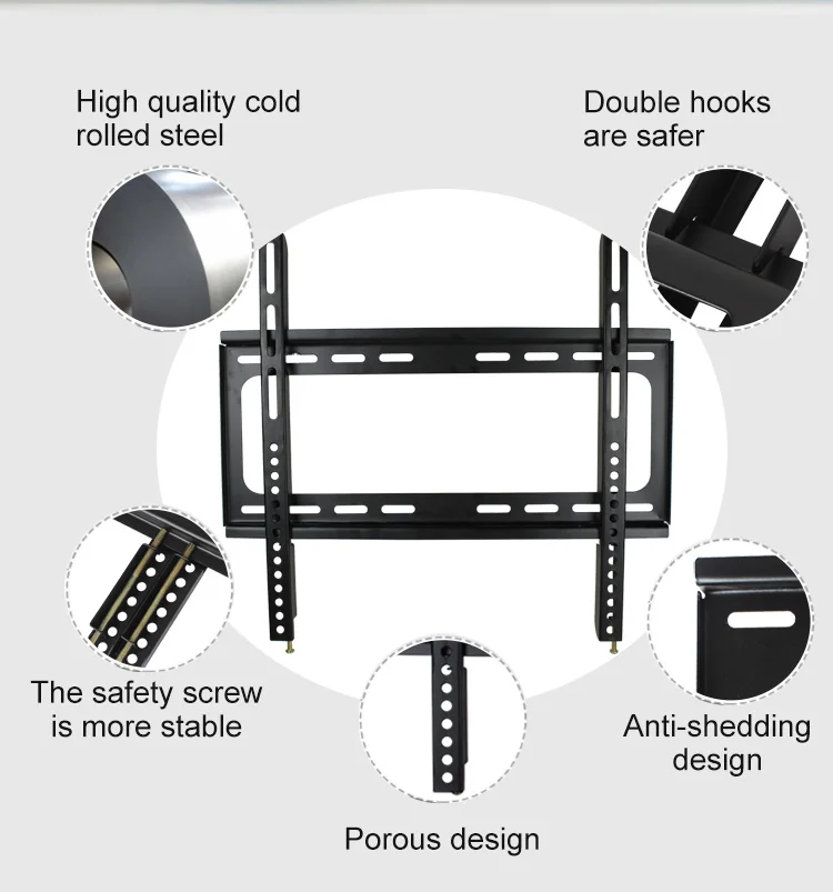 General-purpose TV stand wall-mounted wall bracket