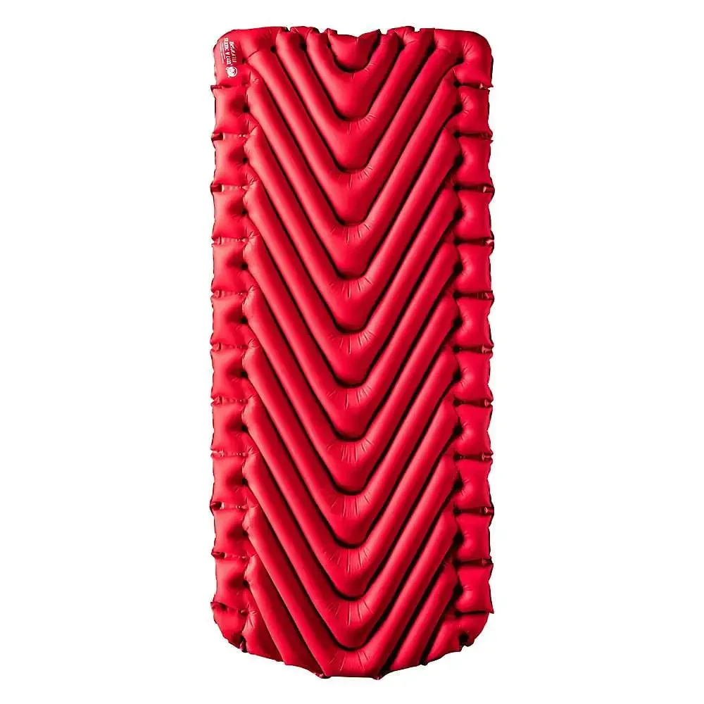 

Insulated Static V Luxe Sleeping Pad, 76x30x3in, Red