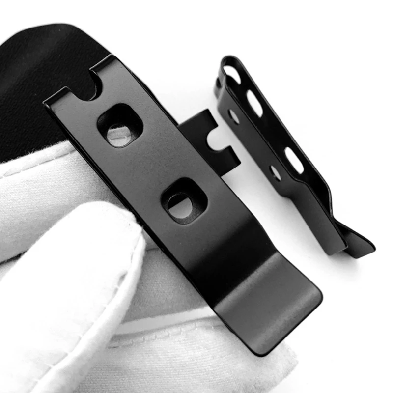 Outdoor Knife Clip Waist Clip Cover Knife Back Holster Stainless Steel Scabbard Back Clips Waist Clip Knife Sheath Camping Tool