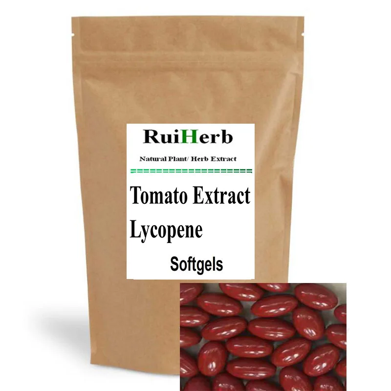 

120pcs, Tomato Extract Lycopene Oil Softgel Protect Prostate Increases Physical Strength, Supplement Energy Enhance Immunit