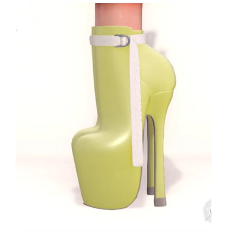 حزام أسود مشبك منصة الأحذية جولة تو رقيقة عالية الكعب موضة مثير شتاء رائع حجم كبير 2025 أحذية امرأة Zapatillas Mujer