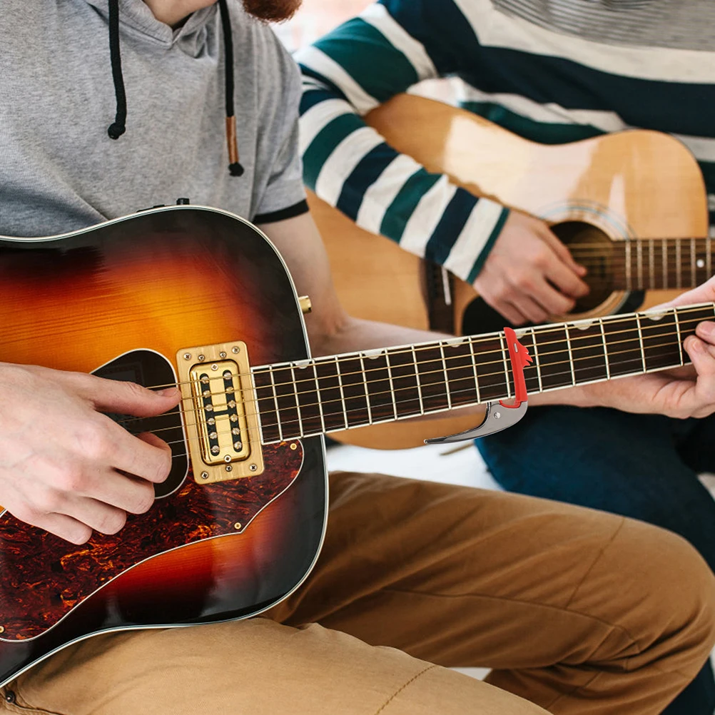 

Capo Alloy Portable Tone Modified Clamp For Electric Acoustic Guitar Metal Guitar Capo Ukulele Instrument Accessory