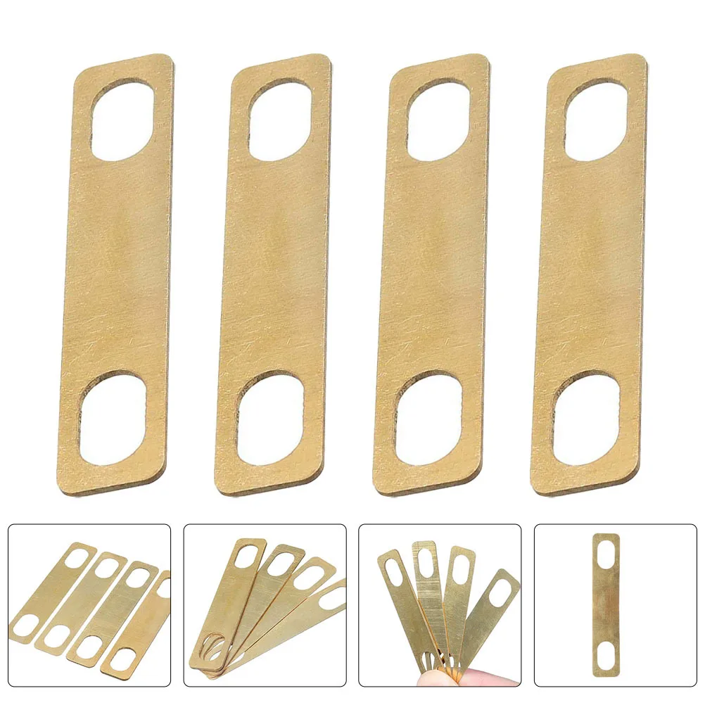 1 комплект прокладок для шеи гитары толщиной 0,2 мм, 0,5 мм, 1 мм, латунь для электрического бас-гитары, прочный сменный комплект, аксессуар для музыкального инструмента, инструмент