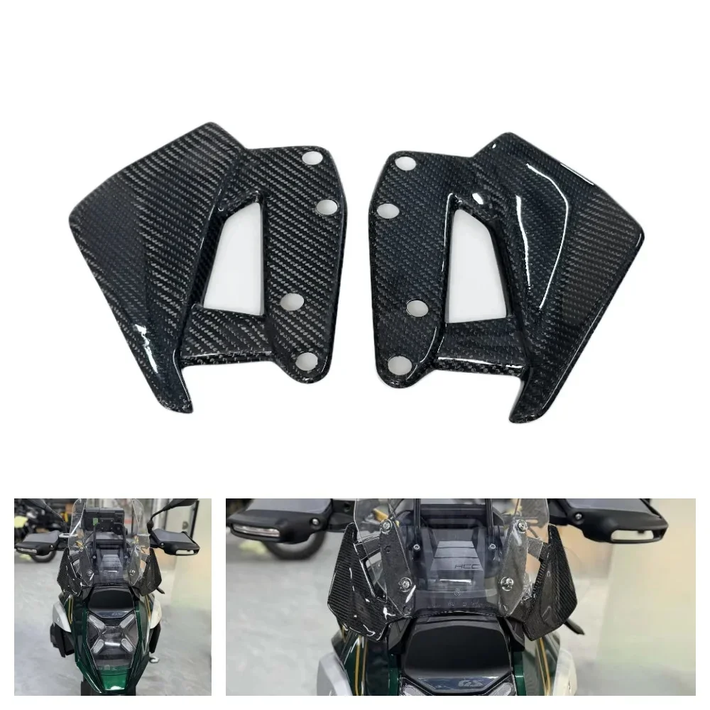 

For BMW R1300GS 2023 2024 Carbon Fiber Motorcycle Spoiler Windscreen Windshield Side Wind Deflector R1300GS 2023 2024Accessories