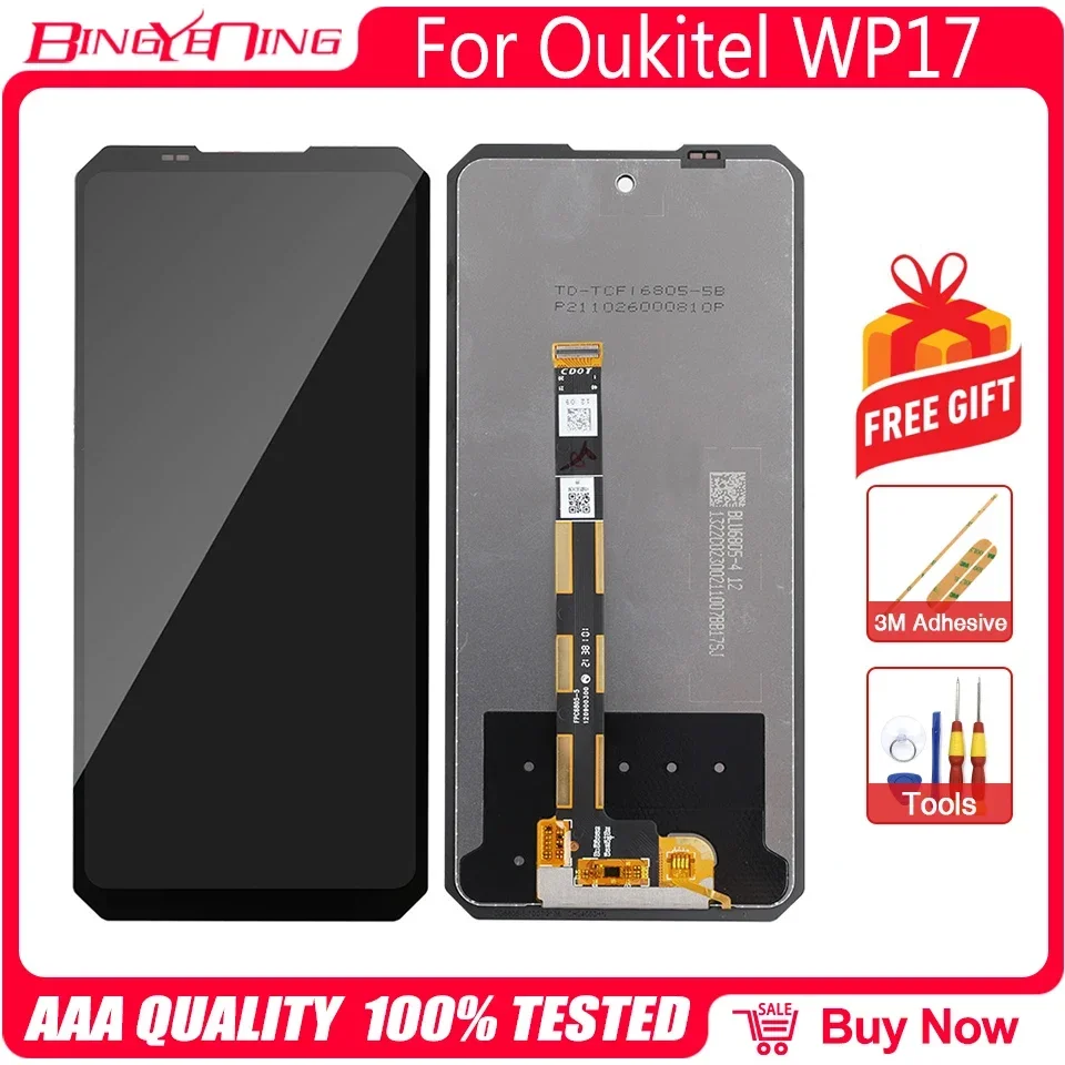 New Original For OUKITEL WP17 WP19 WP19 Pro LCD Display Touch Screen Digitizer Assembly For OUKITEL WP20 WP20 Pro WP32 Phone