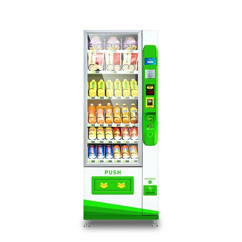 Small Business Vending Machines Combo Drink Vending Machine for Foods and Drinks