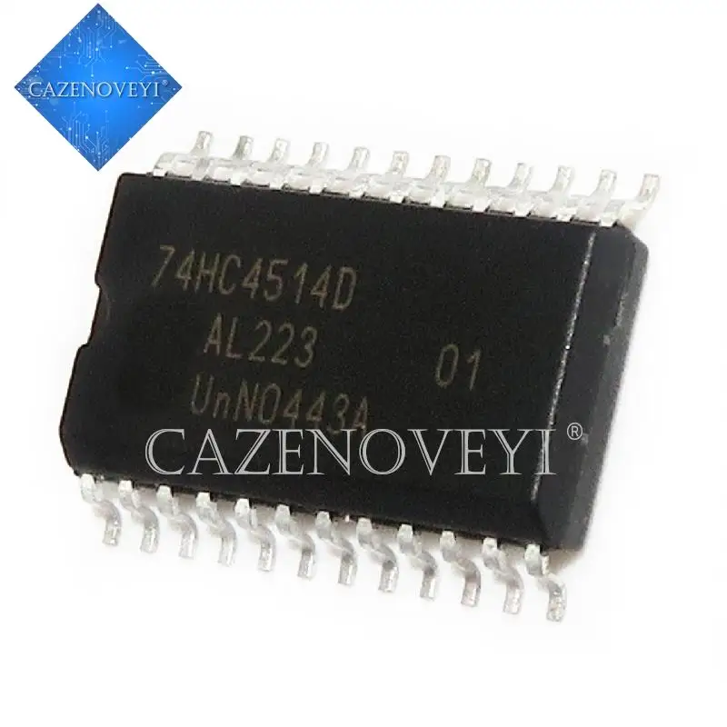 10PCS Chipset 74HC4514D 74HC4514 SOP-24-7.2MM