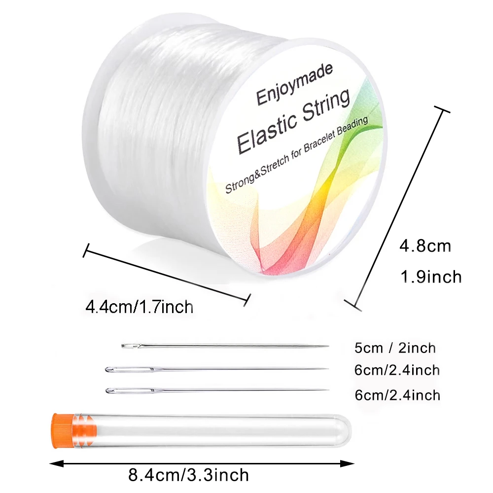 مرونة سوار سلسلة الحبل تمتد الخرز لصنع المجوهرات وصنع قلادة سوار